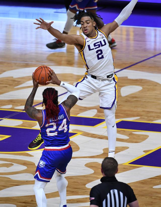 Photos LSU men's basketball team drubs Louisiana Tech, 8655 at PMAC