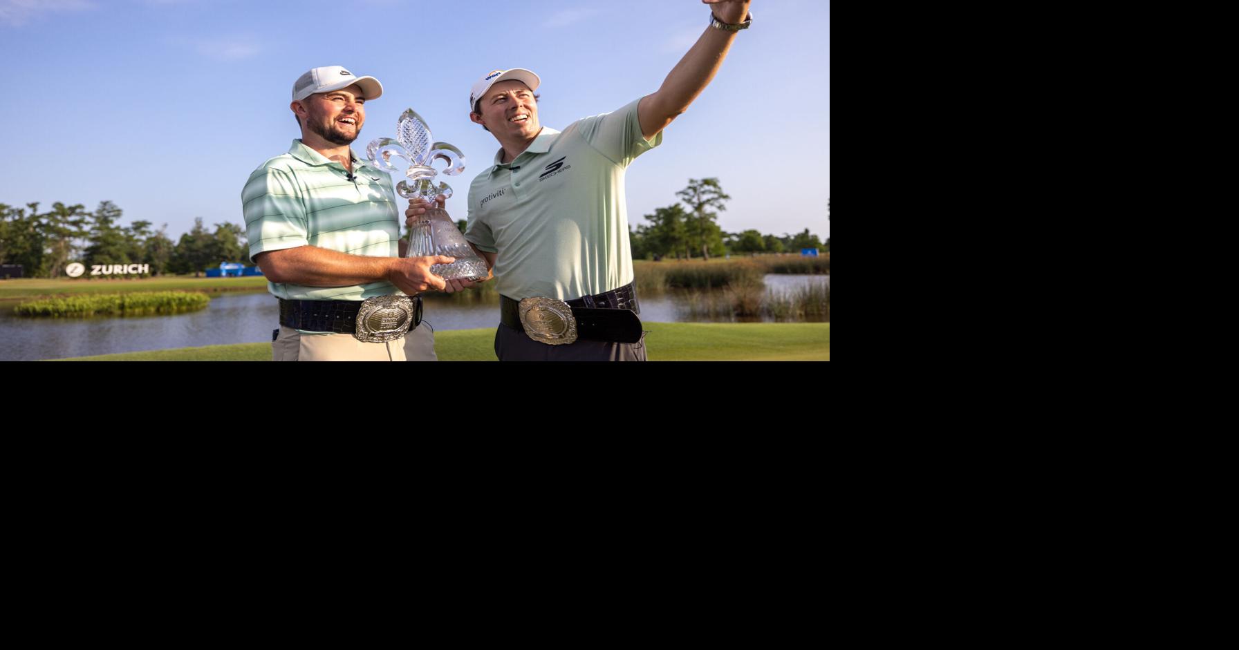 Fitzpatrick brothers make history with dramatic, ‘life-changing’ victory in Zurich Classic