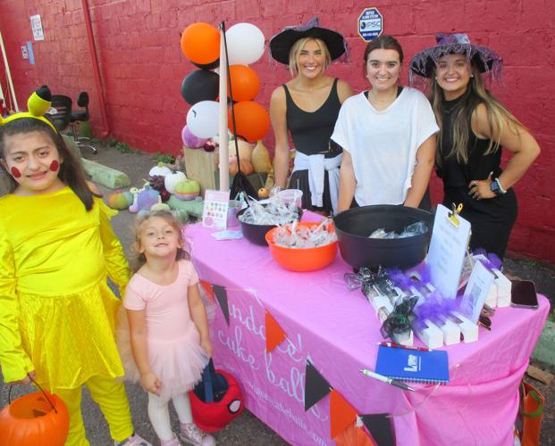 Ghouls, goblins, princesses trickortreat at a Hammond Halloween fest