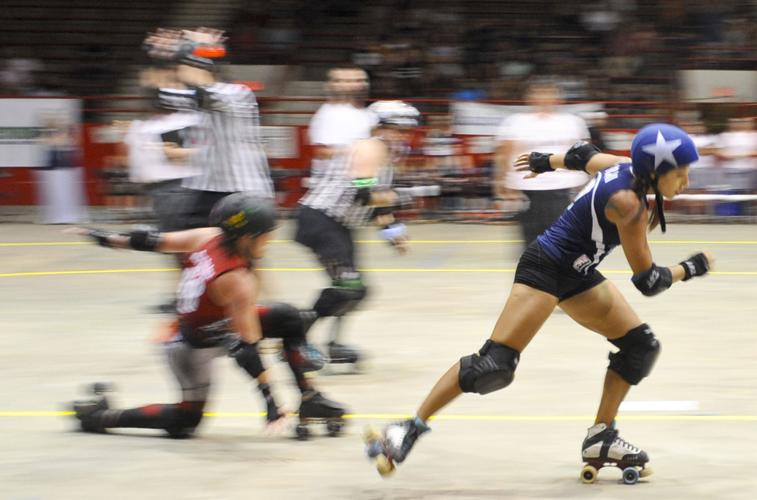 Photos Cajun Rollergirls secure victory over Acadiana Roller Girls in