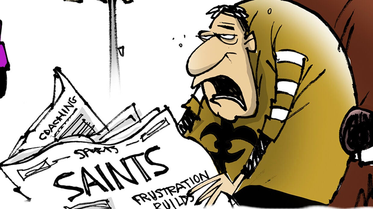 Saints Cartoon | Walt Handelsman | Theadvocate.com