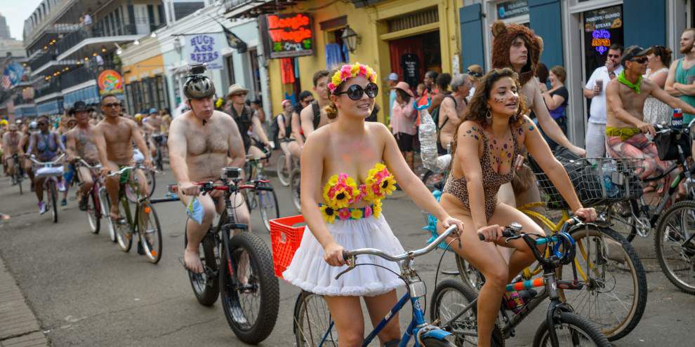 At World Naked Bike Ride, French Quarter cyclists whipped by 'dominatrix'  with riding crop, Louisiana Festivals