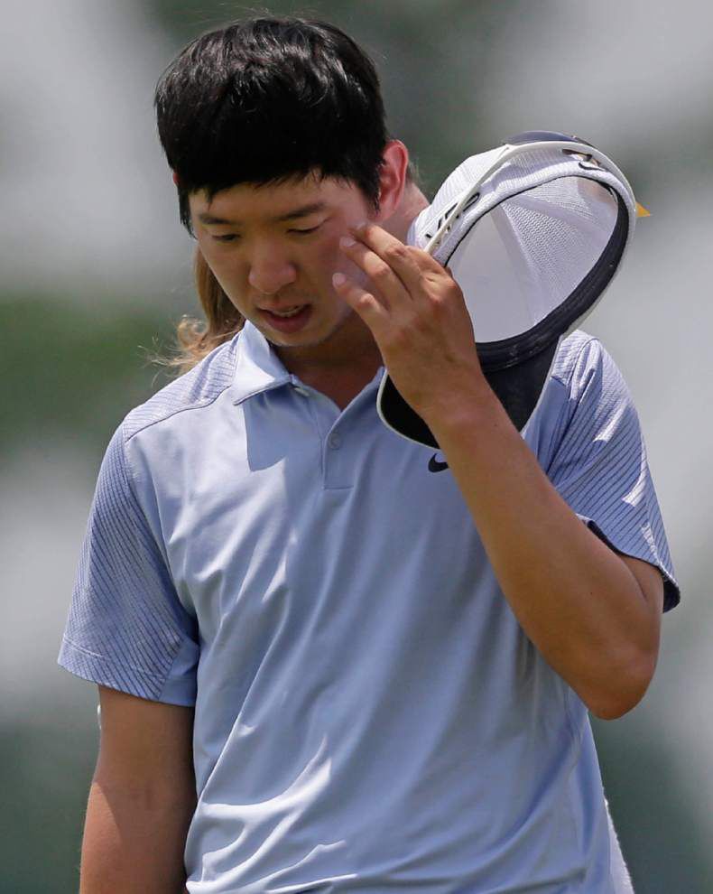 Video: Noh glad he played his round in the morning at Zurich Classic _lowres