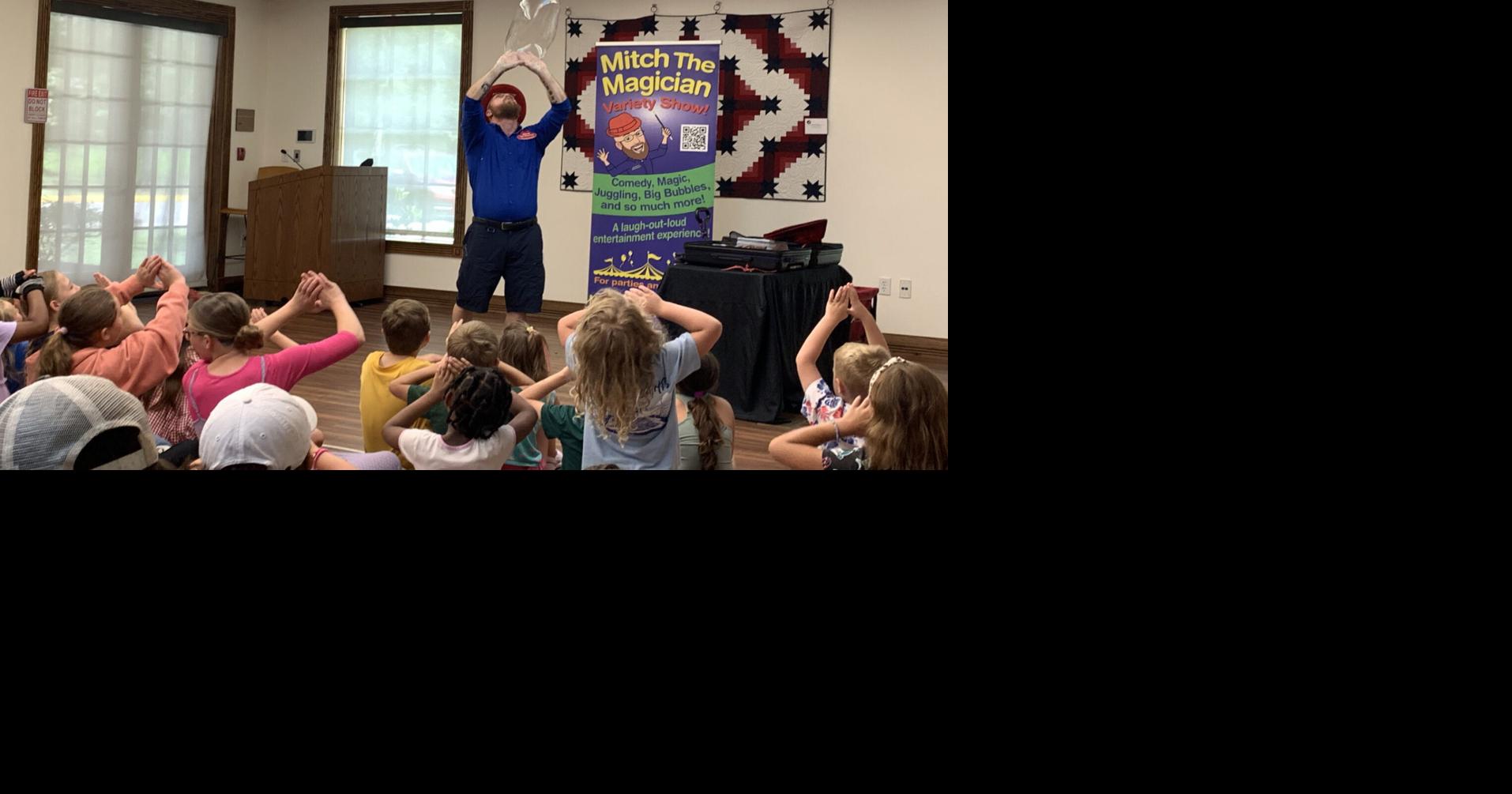 Magician, comedian entertains audience at West Feliciana Parish Library Jul 29, 2026 7 mins ago 1 min to read