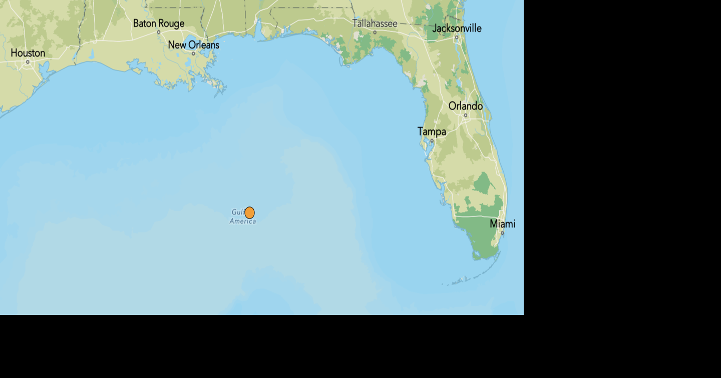 Unusual earthquake reported in the Gulf, hundreds of miles away from Louisiana’s coastline