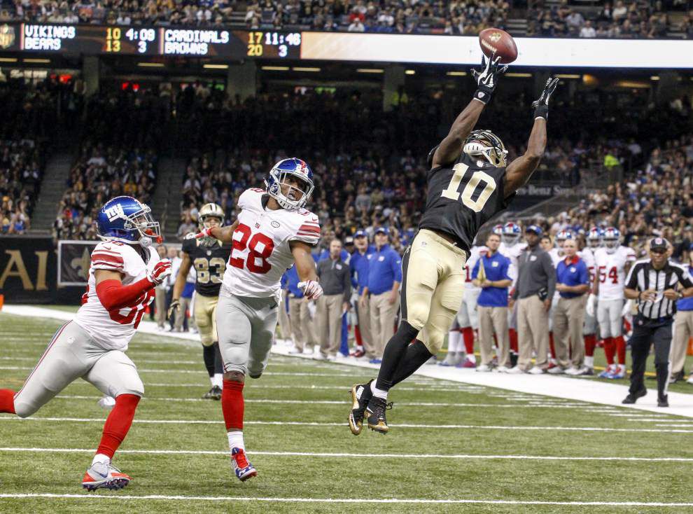 Photos: Saints get big 52-49 win over Giants with field goal in final seconds _lowres
