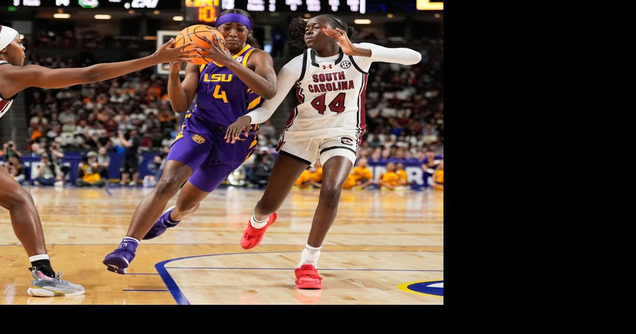 LSU women fall just short to South Carolina once again in SEC Tournament semifinals