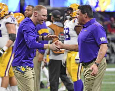 Report Lsu S Joe Brady Top Choice For Nfl Offensive