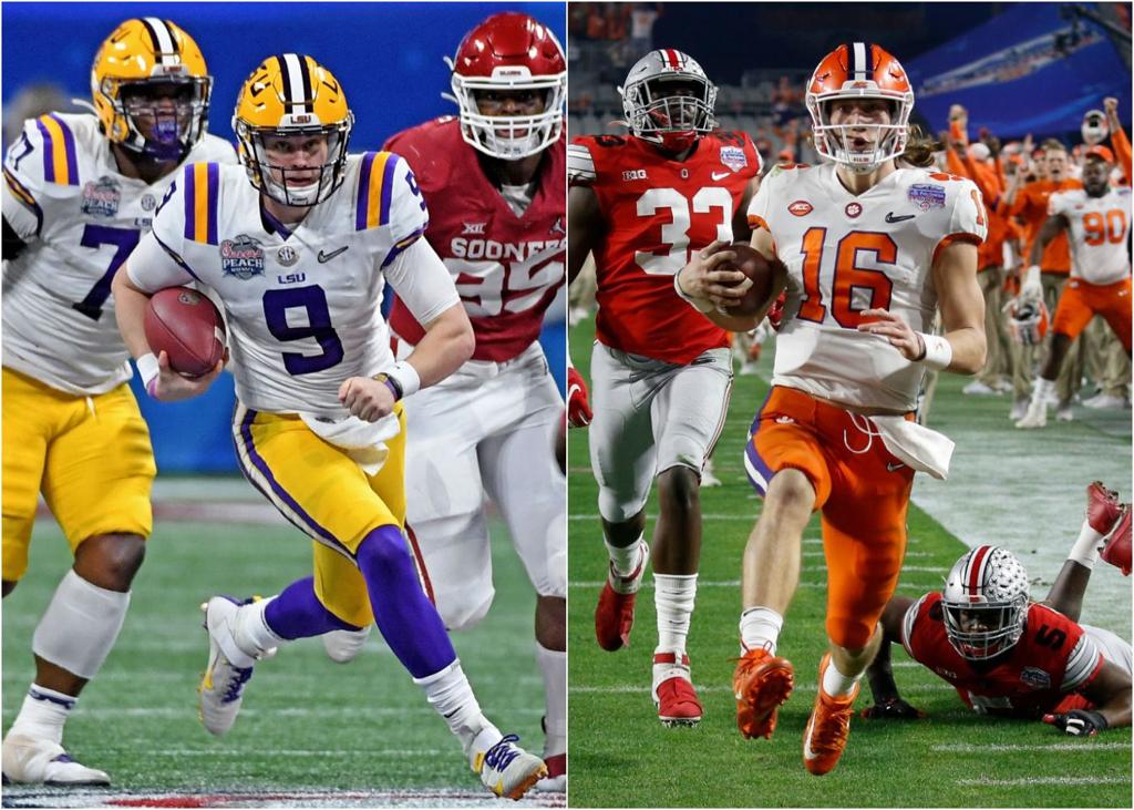 It S Lsu Vs Clemson For College Football Playoff In New Orleans