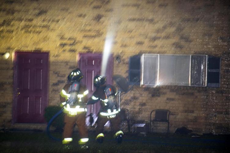 Major fire at Goodwood Place Apartments causes roof to collapse on