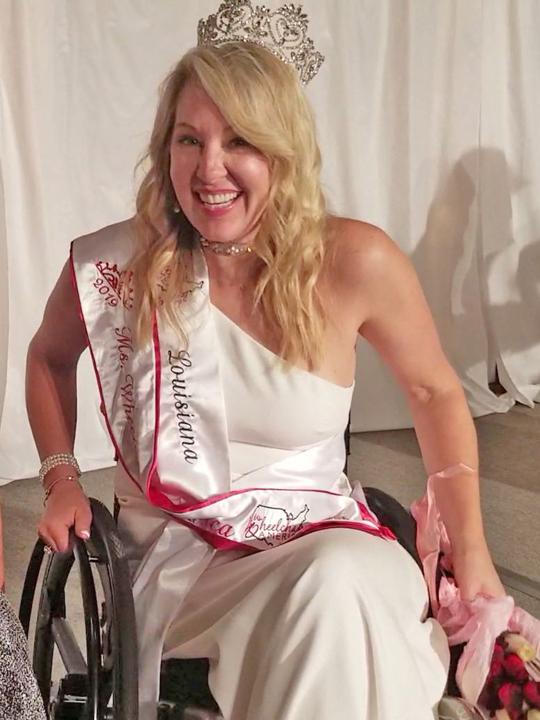 Baton Rouge woman wins Ms. Wheelchair America 'To think they chose me