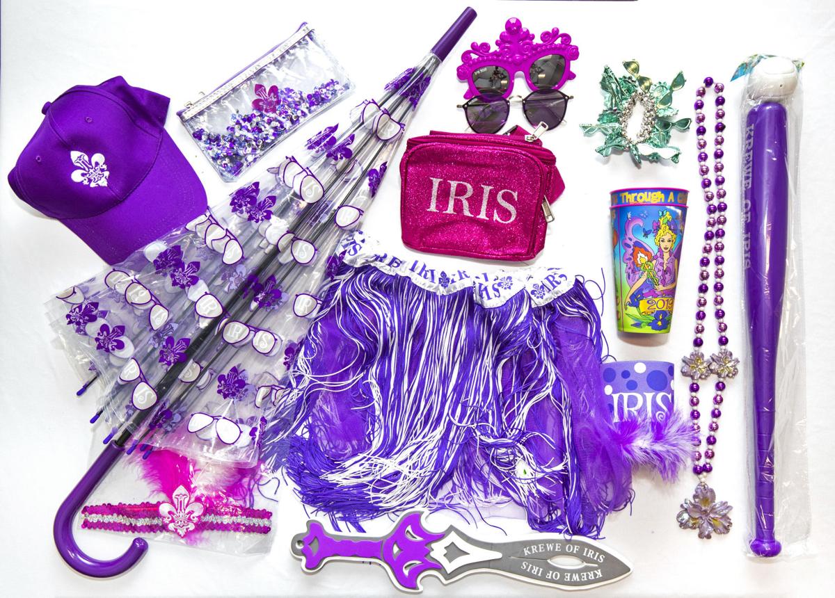 This year's batch of New Orleans Mardi Gras parade throws has the usual