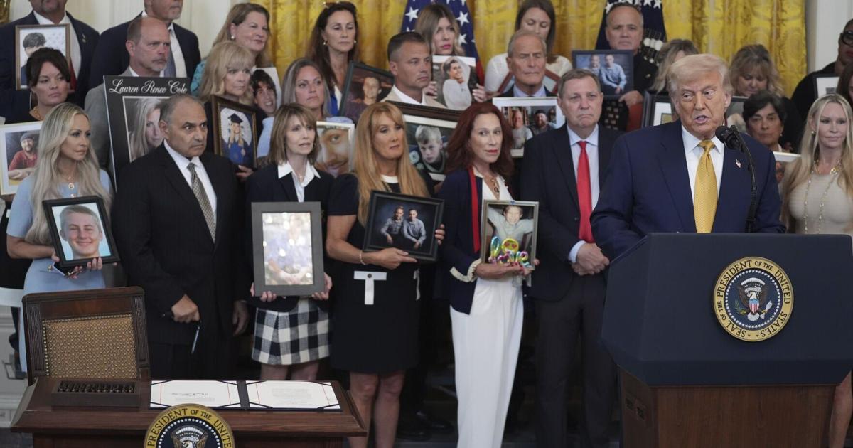 President Donald Trump signs fentanyl bill sponsored by Louisiana's Bill Cassidy into law