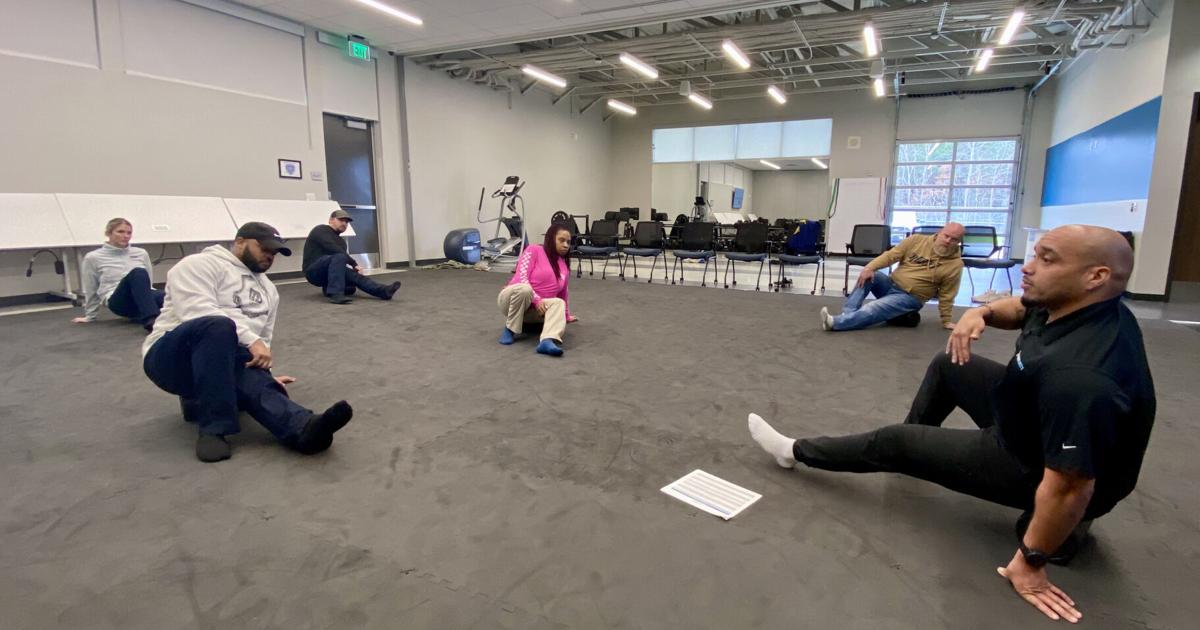 Zachary’s new police station provides space for lessons in nutrition, physical fitness, stress management | Zachary Zachary’s new police station provides space for lessons in nutrition, physical fitness, stress management | Zachary