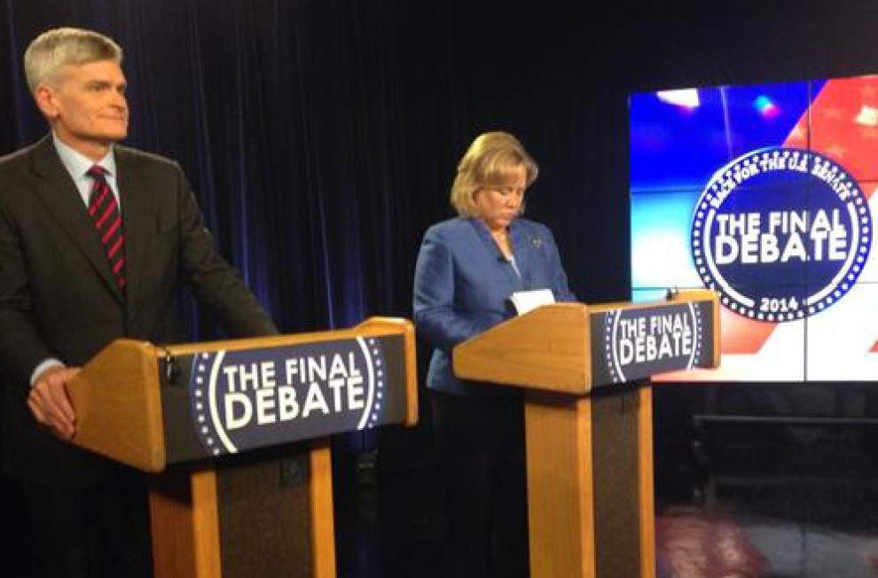 Mary Landrieu, Bill Cassidy clash in heated debate for open U.S. Senate seat _lowres