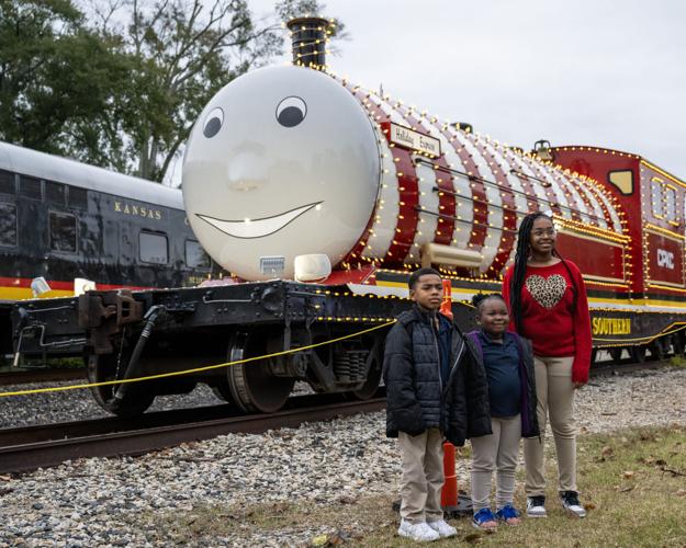 Santa arrives aboard CPKC Holiday Express Train Ascension