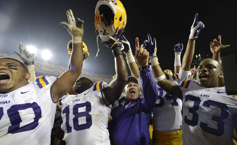 Photos: LSU coach Les Miles' top-10 wild-and-craziest night games in Tiger Stadium _lowres
