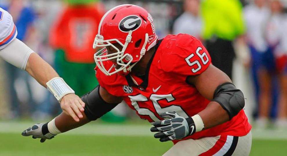 Source: The New Orleans Saints sign defensive lineman Garrison Smith to practice squaad _lowres