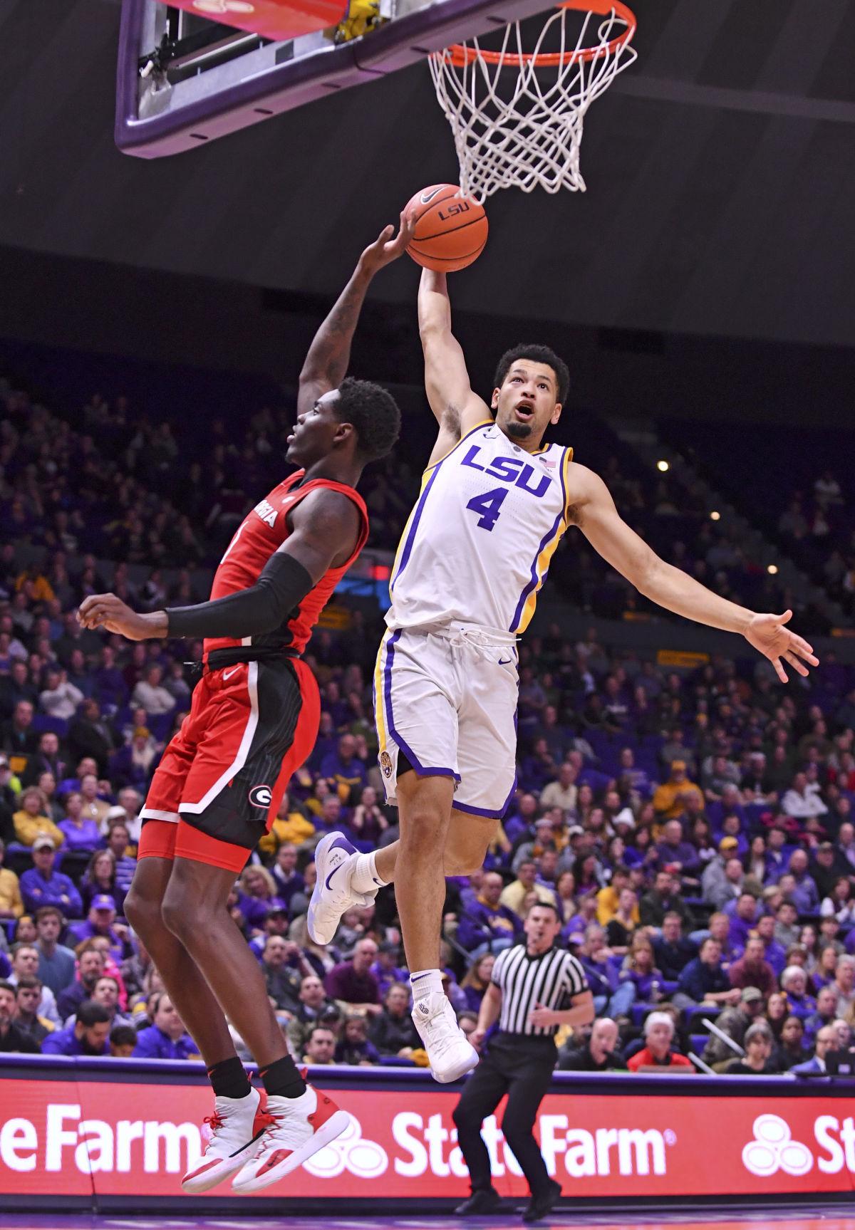Lsu Basketball Puts Away Georgia For 8th Straight Win But Shoddy
