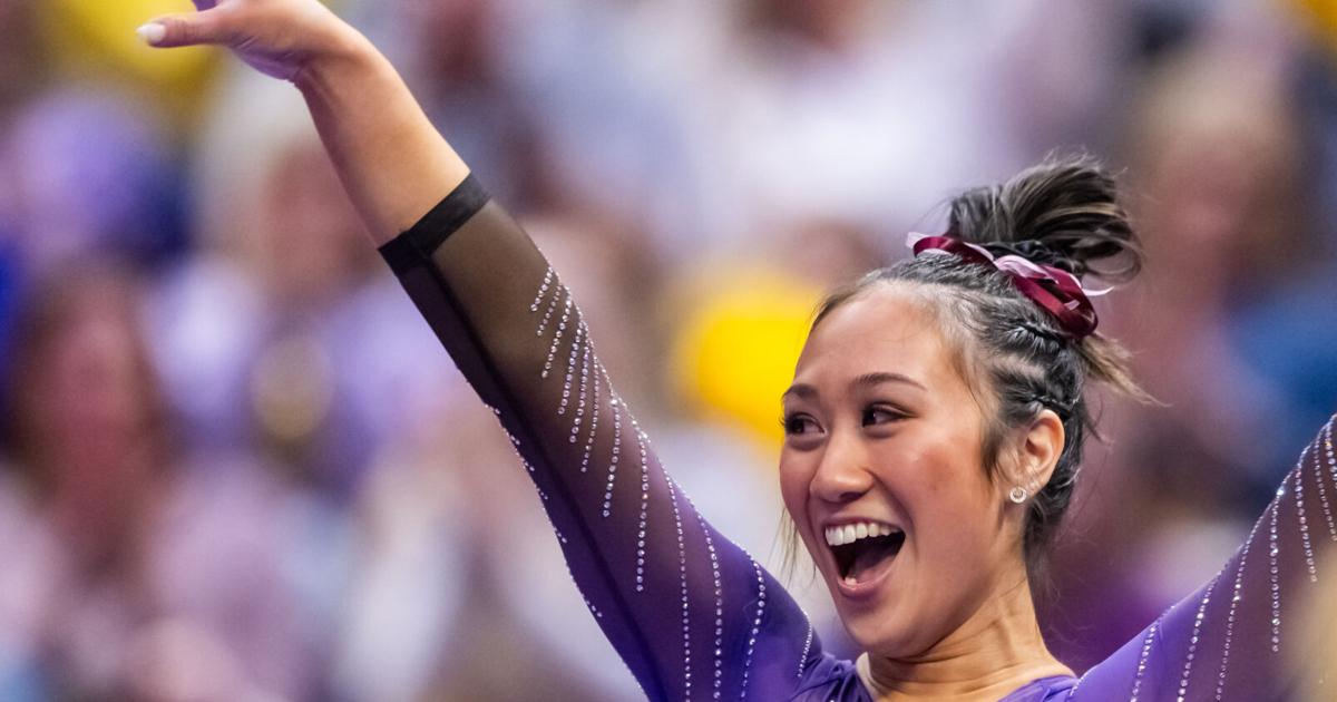 Kailin Chio von der LSU wird als SEC-Neuling ausgezeichnet ...