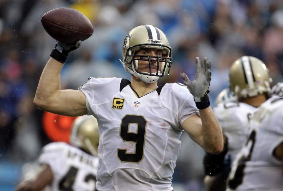 Video: Brees says he held the ball too long a few times against Panthers _lowres