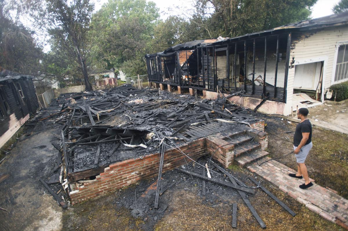 Baton Rouge Fire Department Vacant home destroyed in overnight fire; two other homes damaged