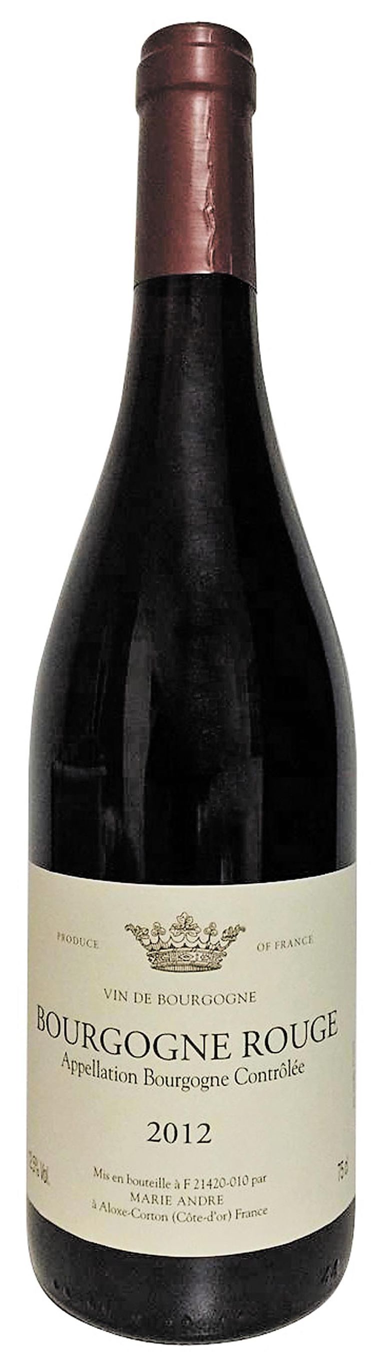 2013 Marie Andre Bourgogne Pinot Noir | Food Drink | theadvocate.com