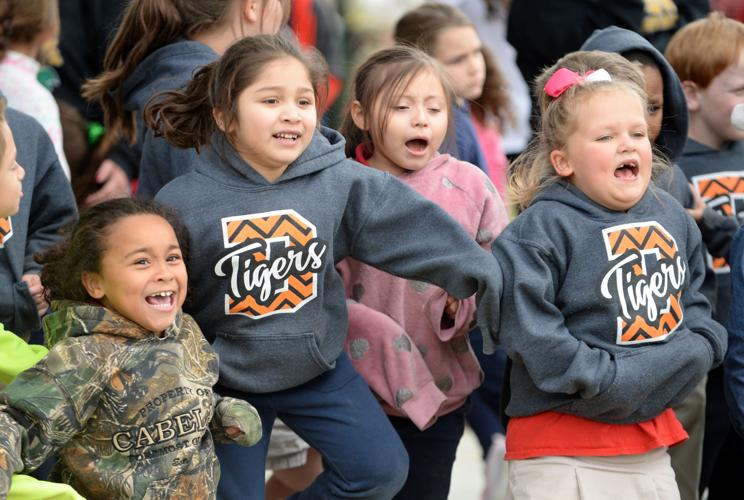 Ho ho ho! Santa trades sleigh for helicopter to spread Christmas cheer