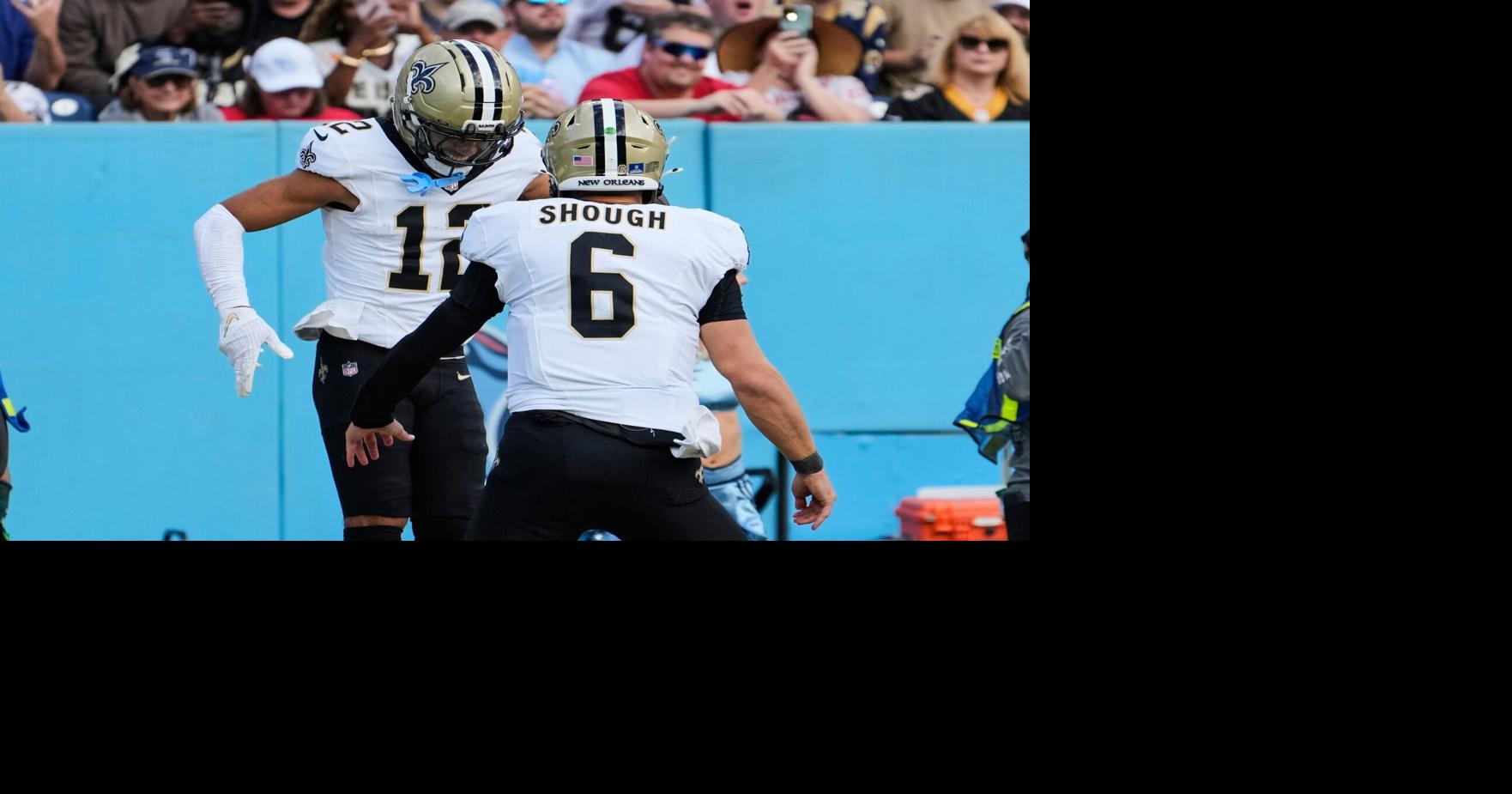 Tyler Shough dazzles, leads Saints to a shootout win over Cam Ward and the Titans