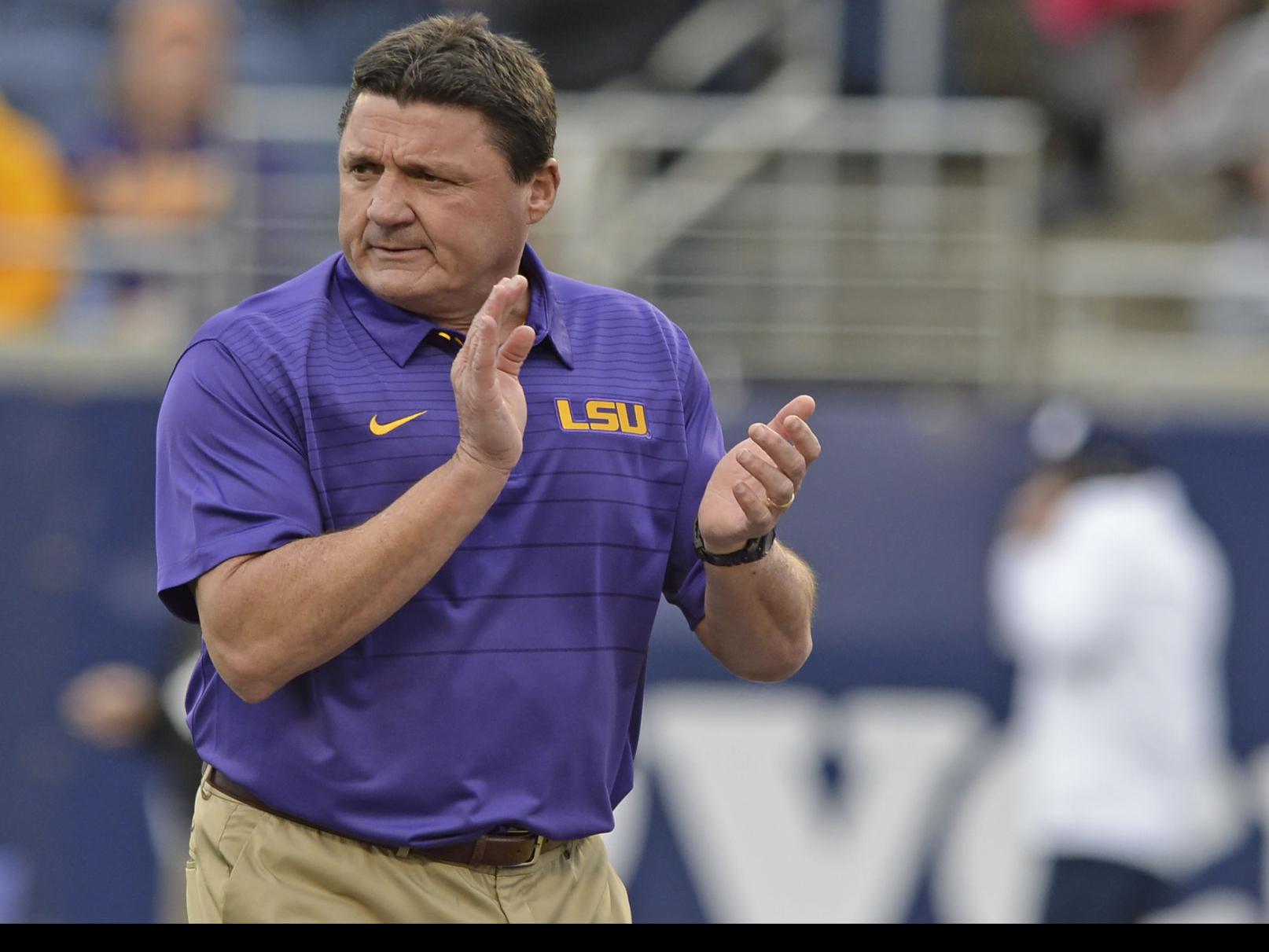 Ed Orgeron Responds To Security Guard S Derrius Guice Testimony I Truthfully Do Not Remember News Theadvocate Com