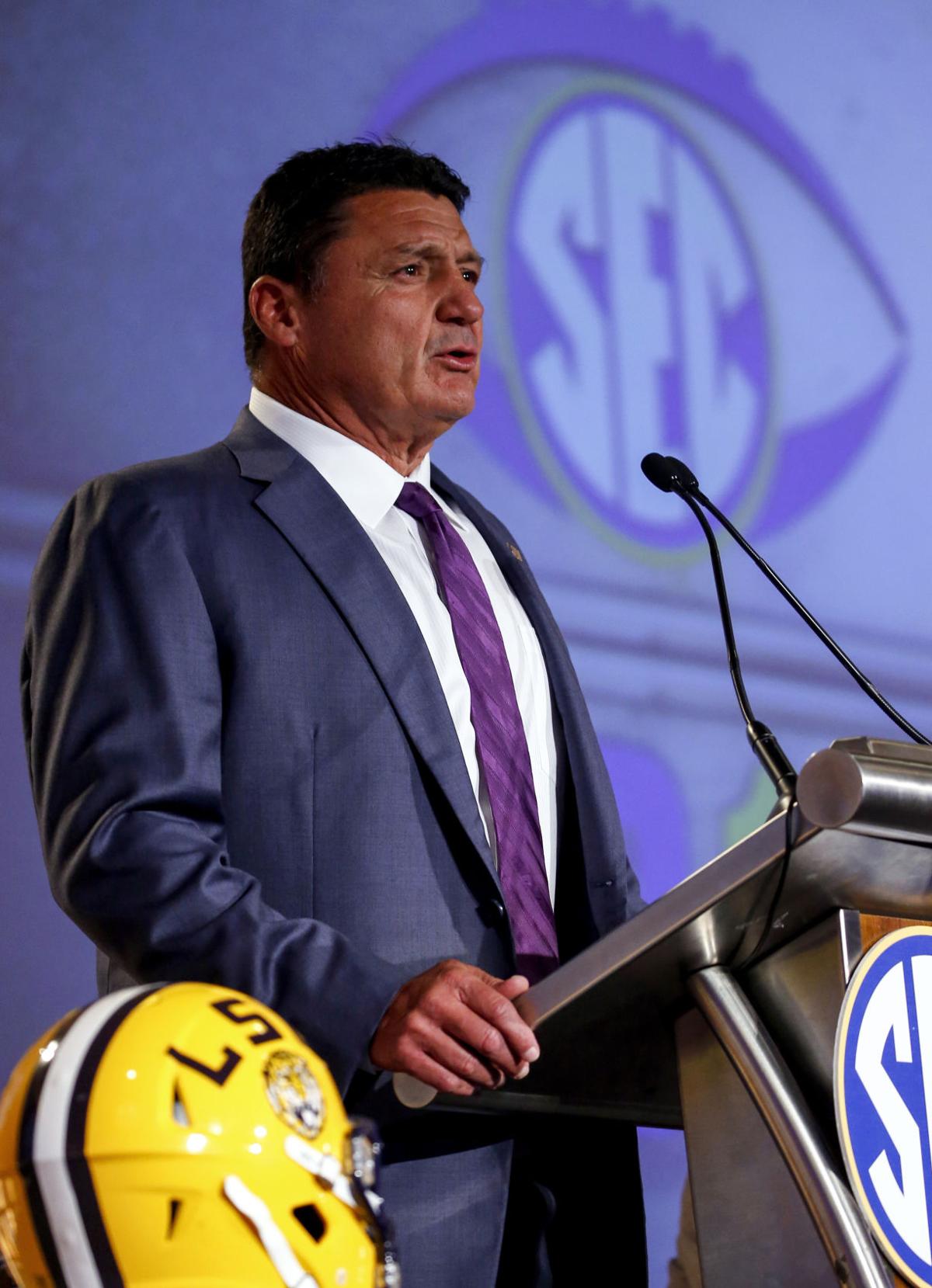 LSU coach Ed Orgeron Arden Key won't be ready to start camp; Danny