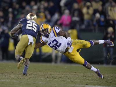 Tigers lose Music City Bowl 31-28 to Notre Dame — and may lose defensive coordinator John Chavis next _lowres