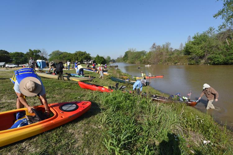 16th Annual Paddle Bayou Lafourche pushes off from Donaldsonville