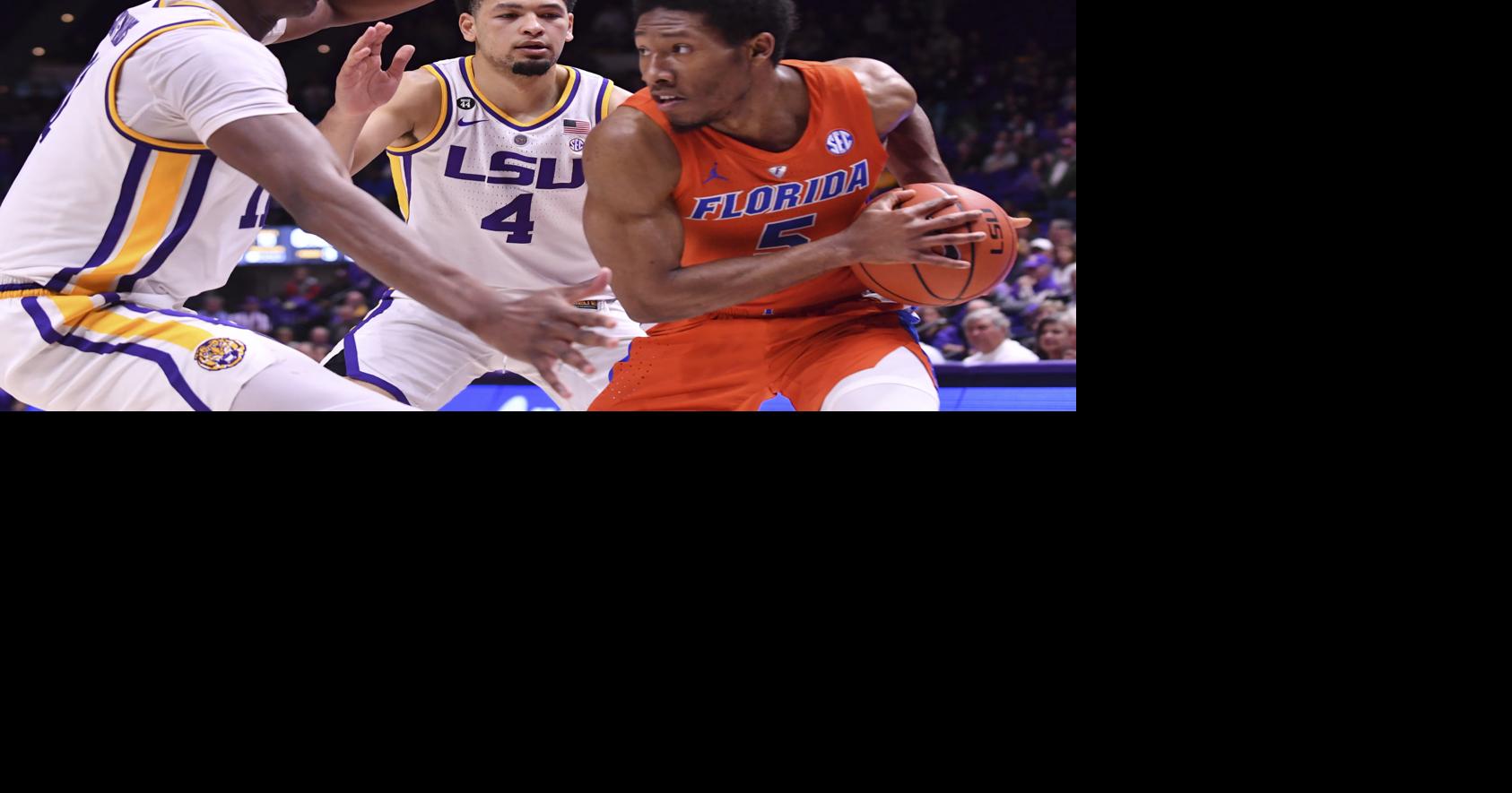 LSU basketball to play Florida for third time this season in SEC
