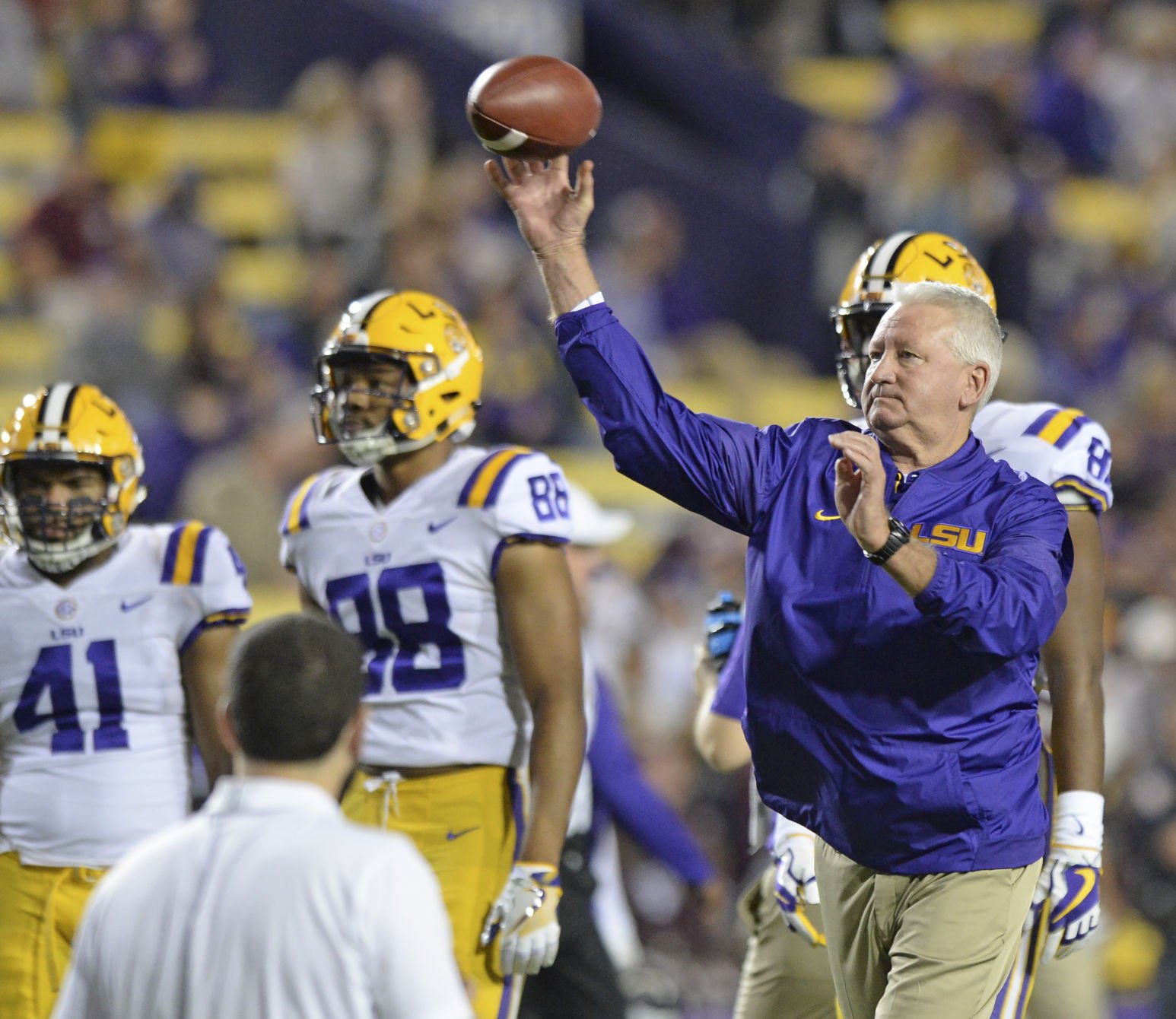 Sources: Ed Orgeron Plans To Make Steve Ensminger LSU Offensive ...