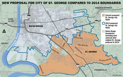 St George Map Get Detailed View Of Adjusted Boundaries Of
