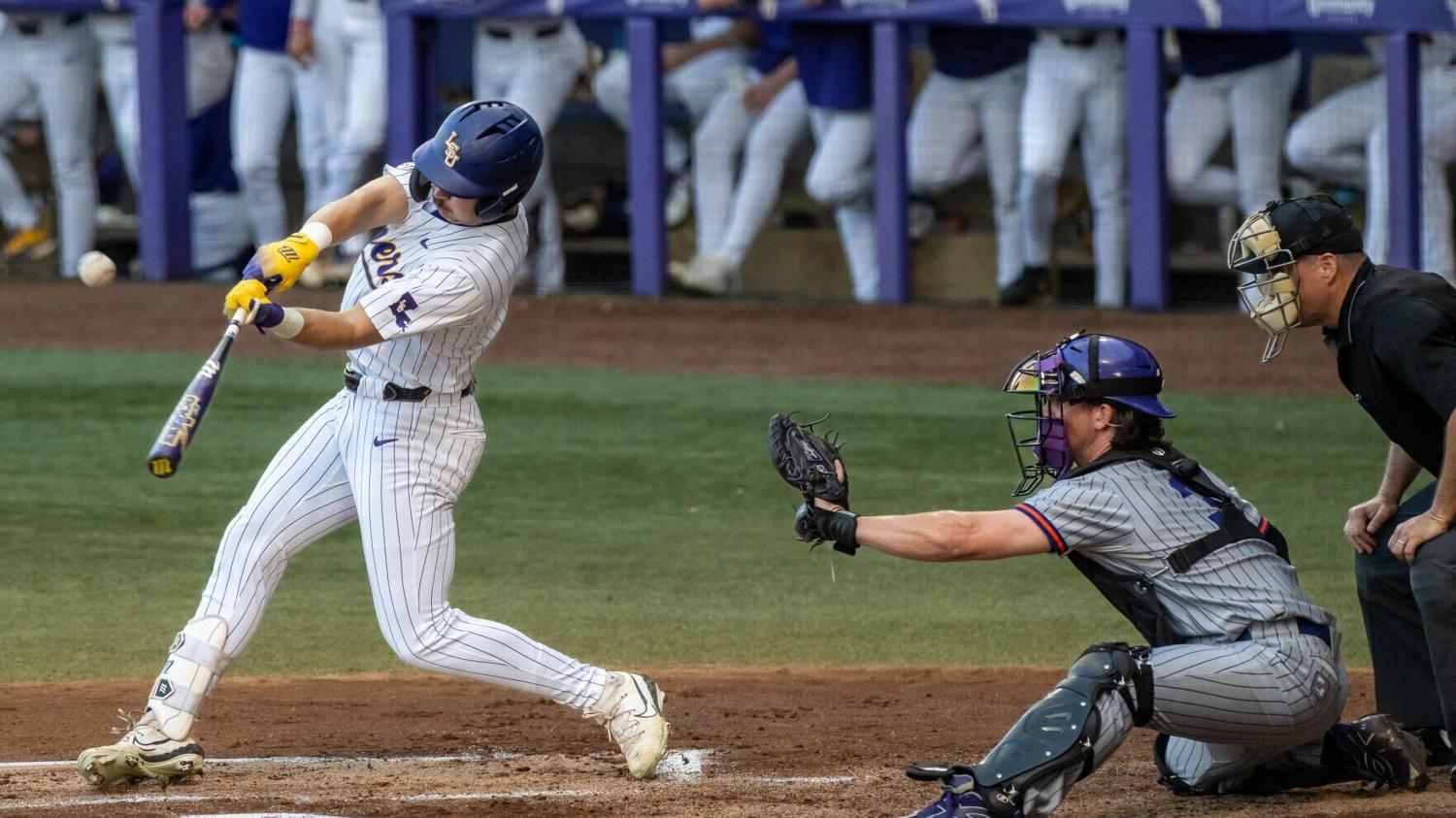 Jake Brown vom Baseballteam der LSU wurde im MLB-Draft ausgewählt ...