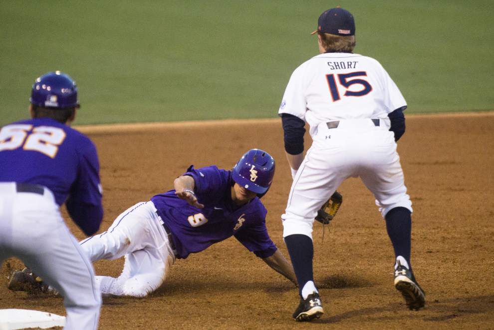 LSU baseball postgame: Tigers win at Auburn 10-0 _lowres