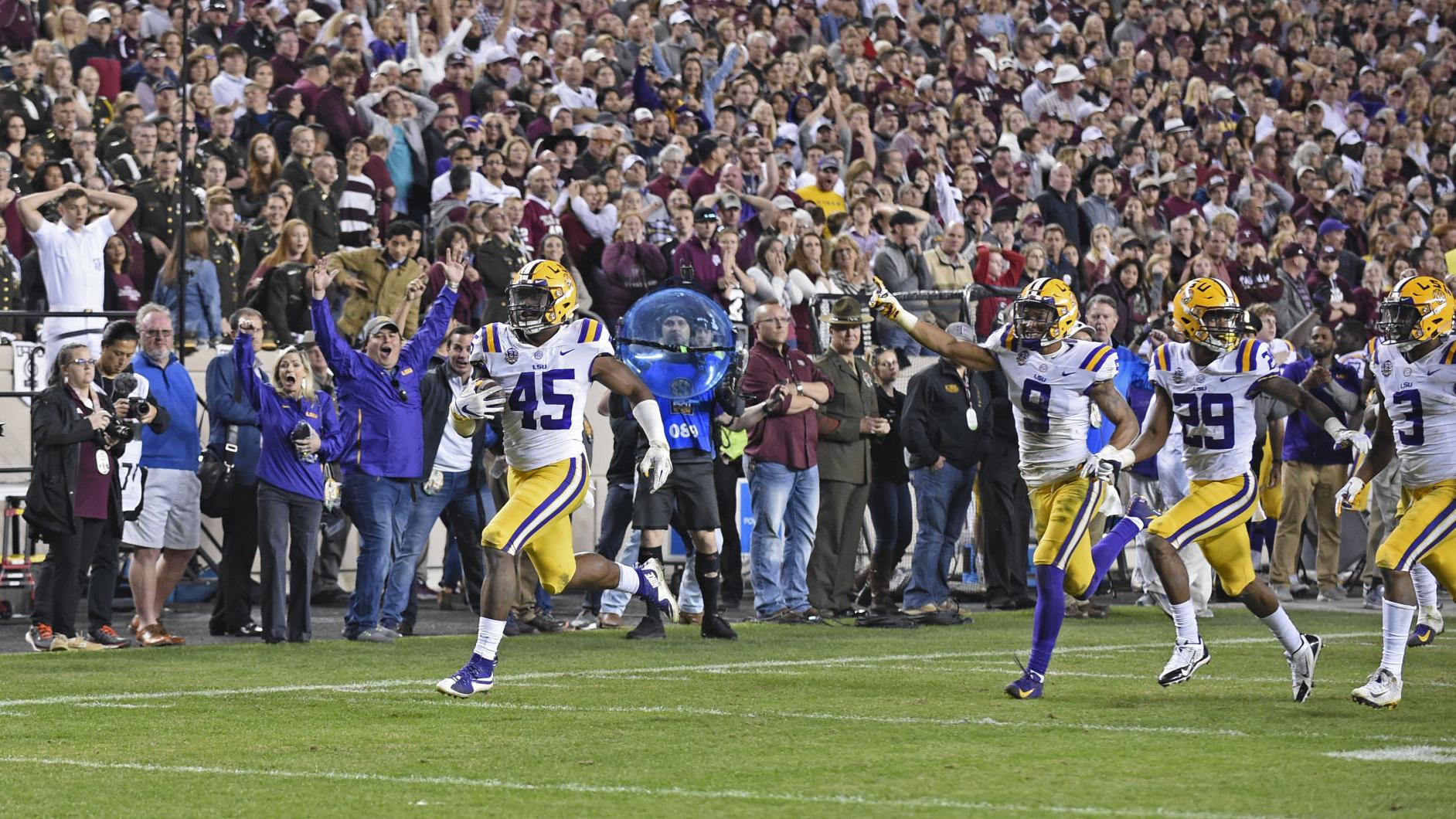 Texas A M 74 Lsu 72 7 Ots By The Numbers The Wild Strange