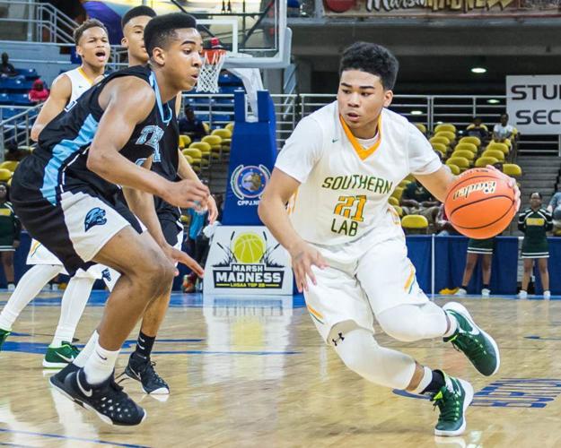 Boys basketball playoffs Southern Lab coach Devan Clark tries to keep