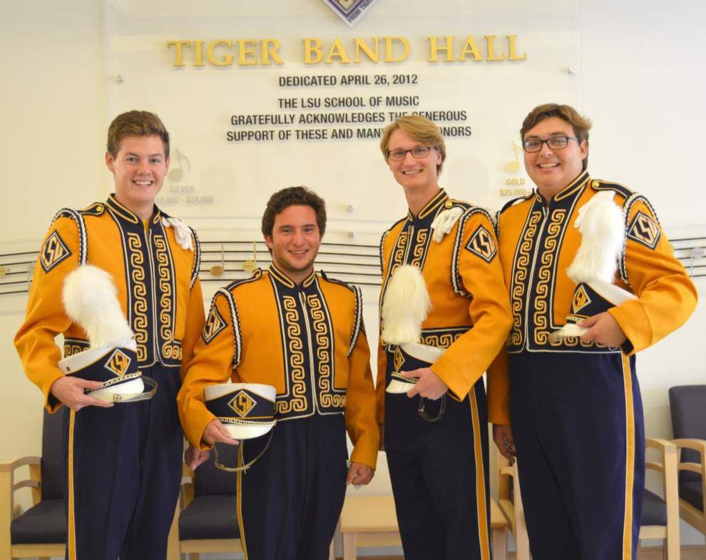 Young Metairie musicians reunite in LSU band _lowres