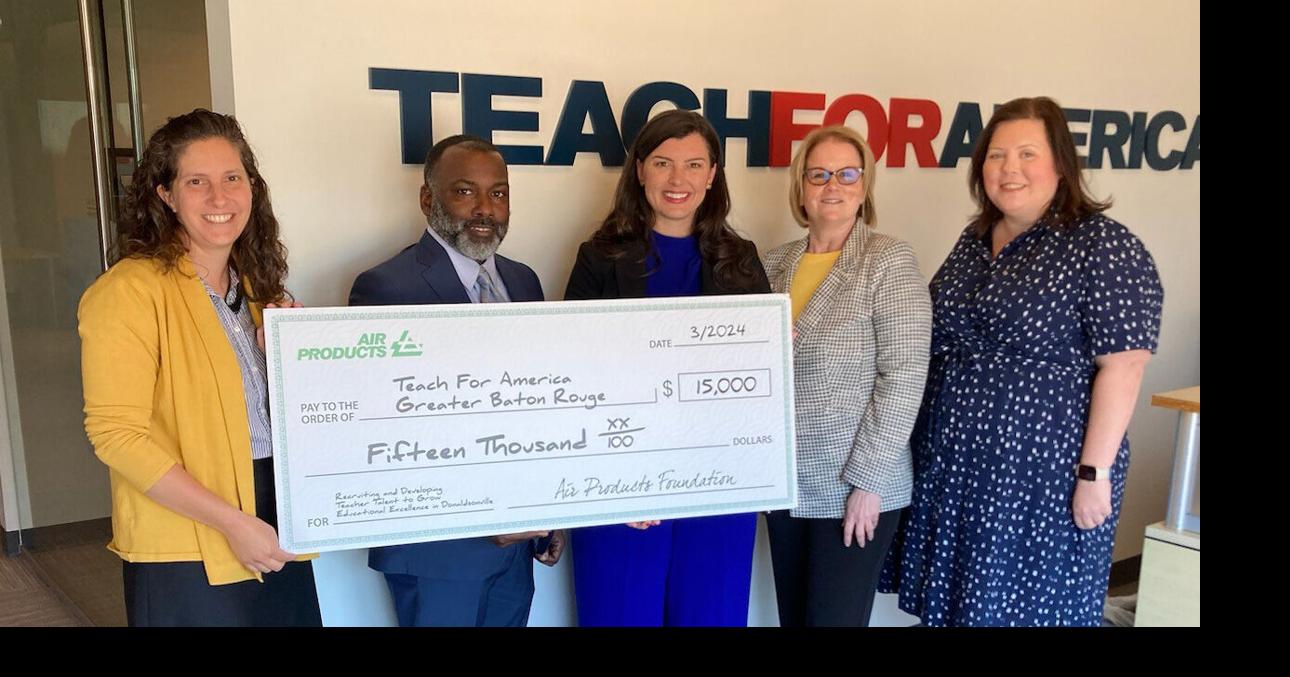 Air Products supports Donaldsonville STEM education through 15,000