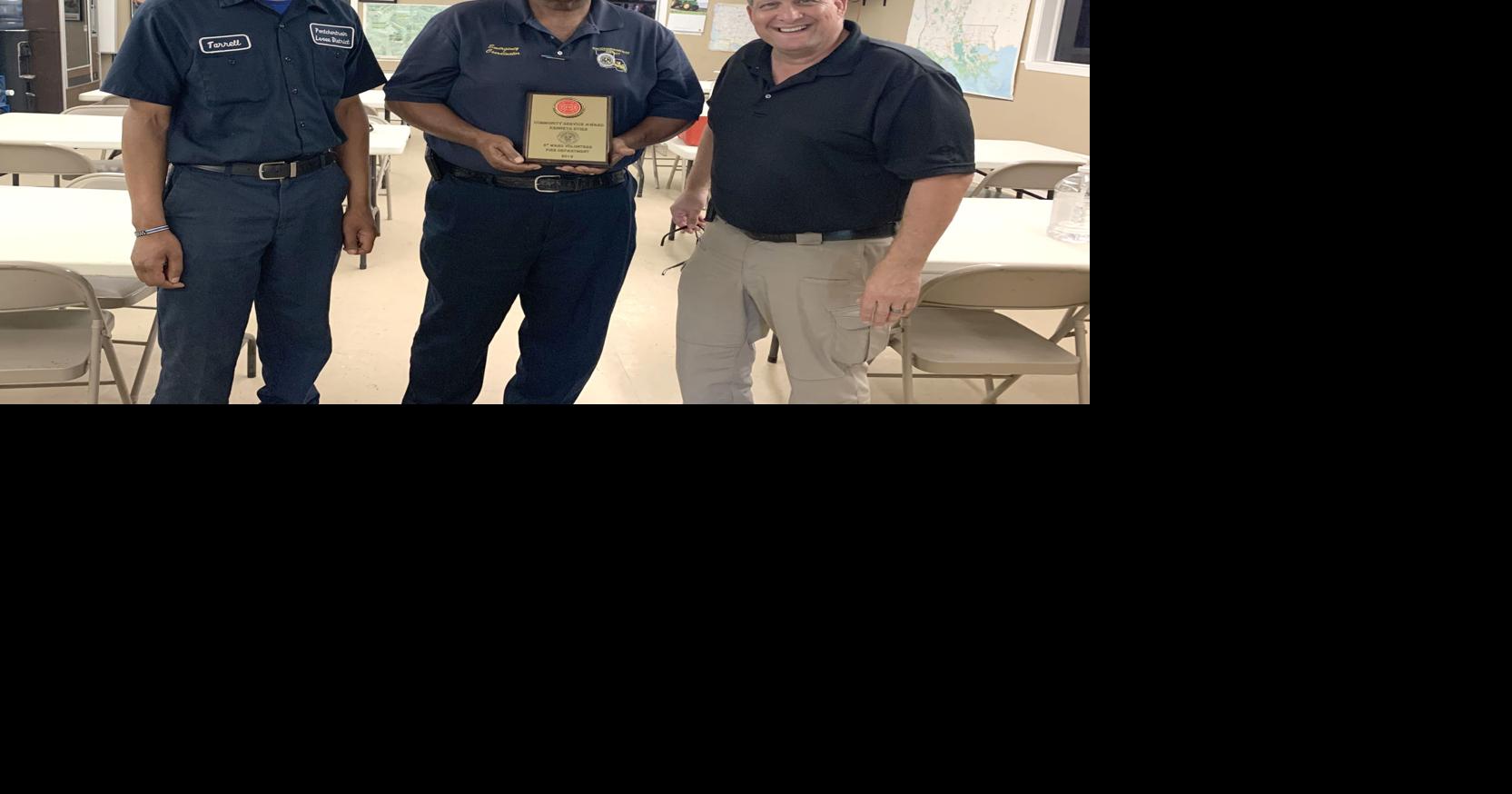 Ascension Parish volunteer fire departments express appreciation to