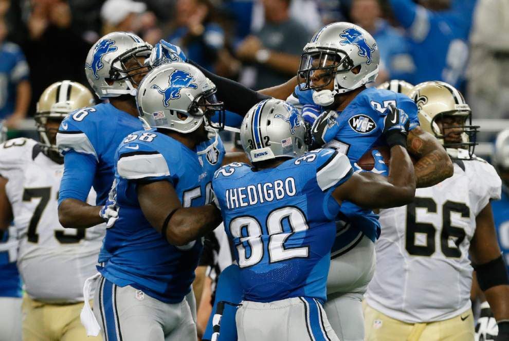Saints suffer a Motor City meltdown in their 24-23 loss at Detroit _lowres