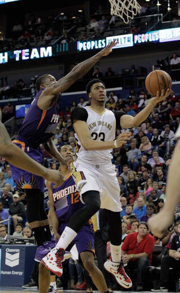 Anthony Davis and Jrue Holiday return to lead Pelicans to a pivotal 90-75 victory over Phoenix _lowres