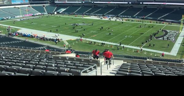 Lincoln Financial Field, section 227, home of Philadelphia Eagles