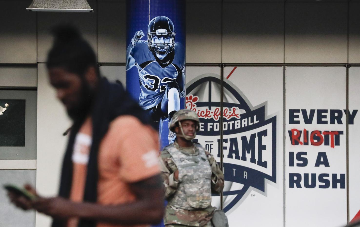 College Football Hall of Fame damaged, no 'treasures' stolen amid