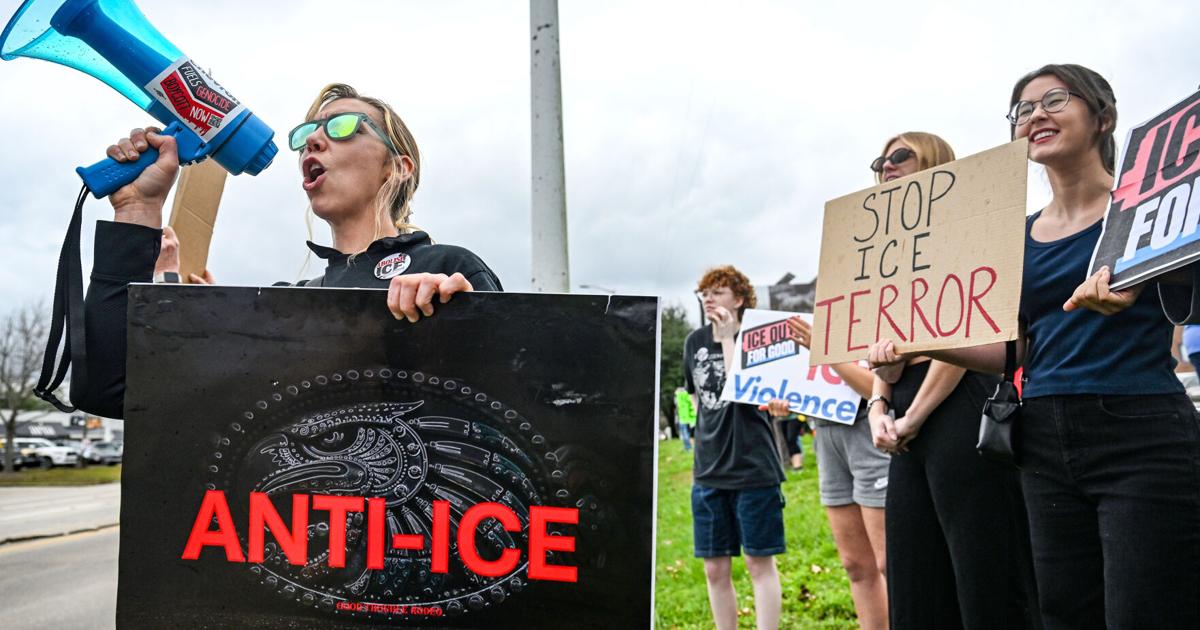 Ice Rally Protest Photos: Hundreds gather to protest ICE | Photos | theadvocate.com