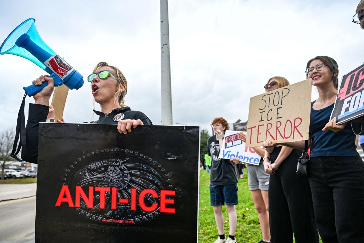 Photos: Hundreds gather to protest ICE | Photos | theadvocate.com