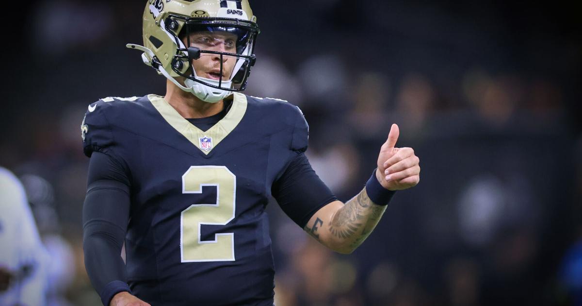 Tyler Shough earned the start for the Saints, but Spencer Rattler sprinted ...